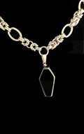 EMORIOR - Black Obsidian V.II Coffin Chainmaille Collar