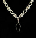 EMORIOR - Black Obsidian V. I Coffin Chainmaille Collar