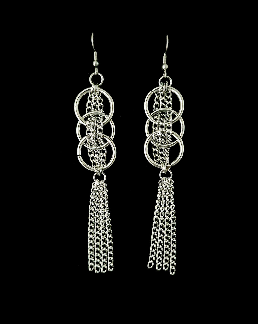 VINCULUM - Chain & O Ring Earrings