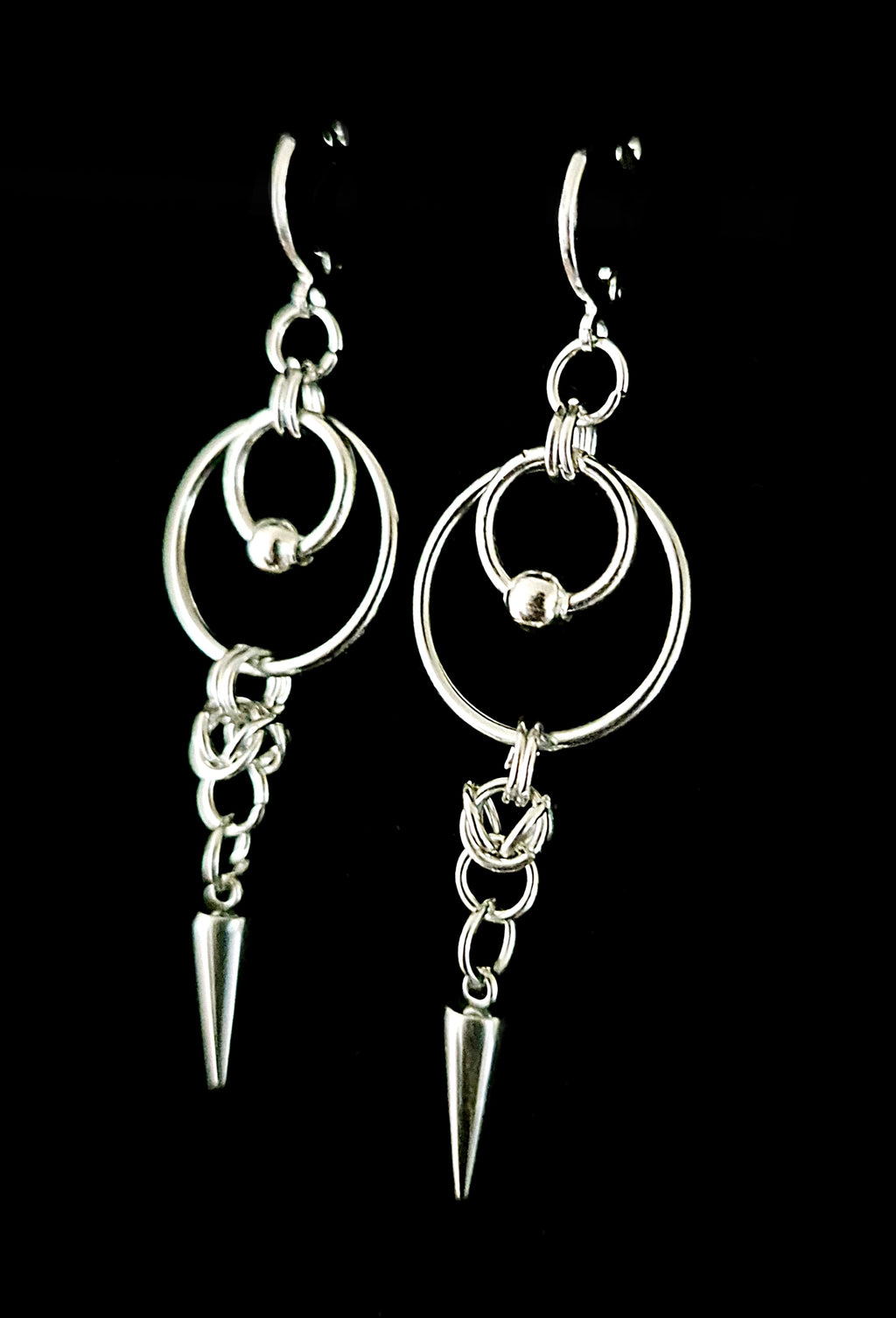 SANCTUS v.I - Spiked O Ring Earrings