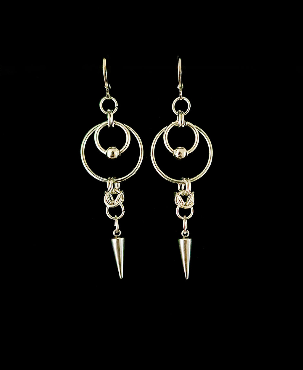 SANCTUS v.I - Spiked O Ring Earrings